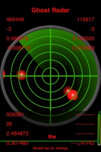 The red dots indicate a high intensity energy shift (notice it's saying the word 'the').