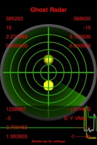 Yellow dots indicate a shift less intense than the red, but more intense than green.